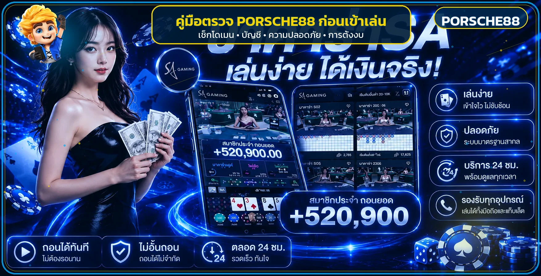PORSCHE88 วิธีตรวจเว็บก่อนสมัครและฝากเงิน